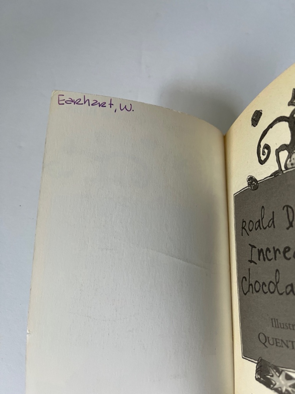 Vintage Roald Dahl's Incredible Chocolate Box Paperback Book - Picture 7 of 9
